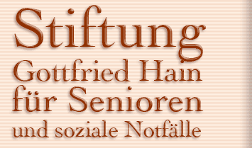 Stiftung Gottfried Hain für Senioren und